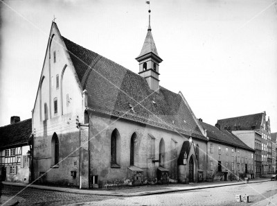 Kościół św. Ducha i zespół szpitalny św. Ducha, dzisiejsza Biblioteka Elbląska