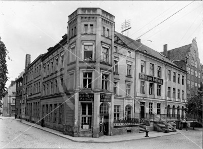 Budynek redakcji i drukarni lokalnej gazety "Elbinger Zeitung"